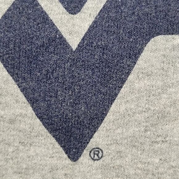 Vintage West-Virginia University Sweatshirt Small 19x23 Gray - Picture 10 of 12